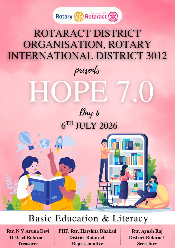 Cover page of the Day 6 report
